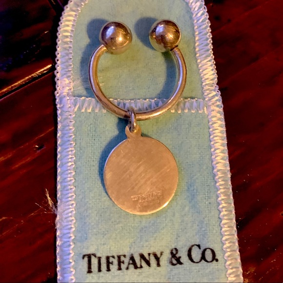 Tiffany & Co. Sterling Silver Key Ring - Picture 8 of 8